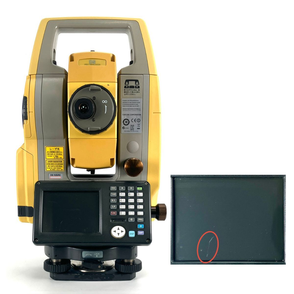Topcon DS-105AC Total Station with Battery and Charger [x1244609794]