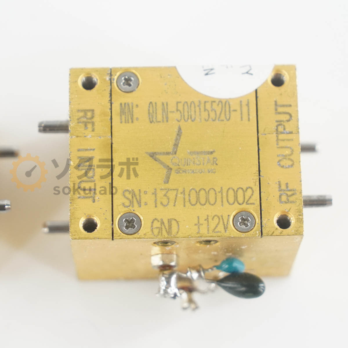 QUINSTAR QLN-50015520-11 Amplifier Waveguide WR-15 UG-385 2 pcs [l1244662487]