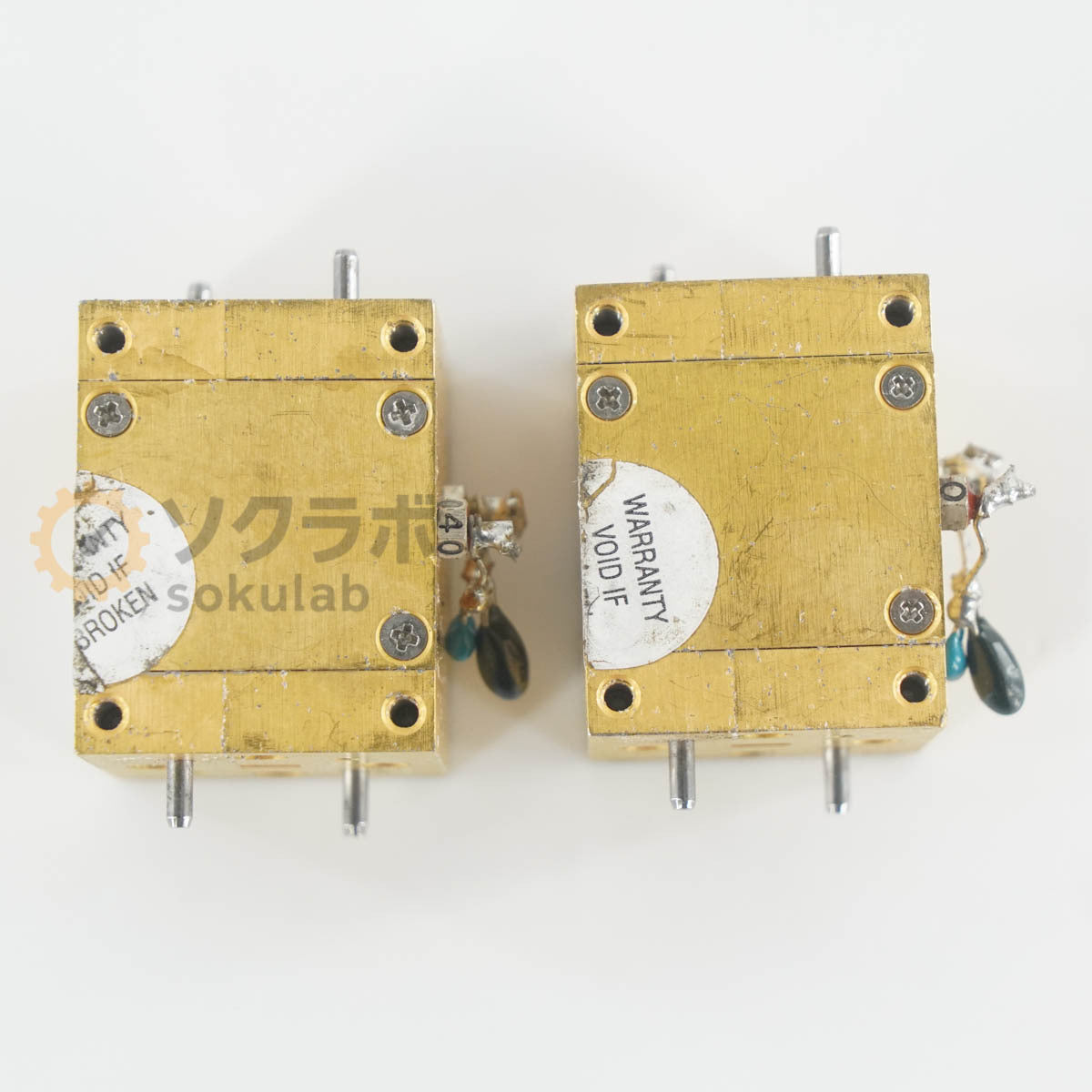 QUINSTAR QLN-50015520-11 Amplifier Waveguide WR-15 UG-385 2 pcs [l1244662487]