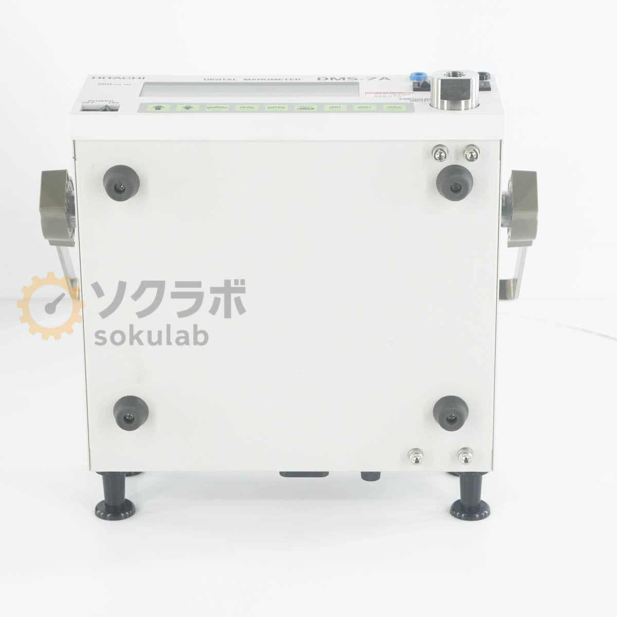HITACHI DMS-7A DIGITAL MANOMETER 200kPa abs [x1244646031]