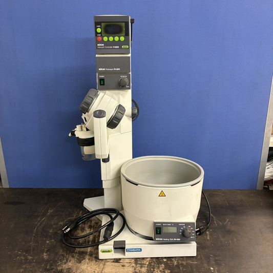 BUCHI R-200 Rotavapor V-800 B-490 Rotary Evaporator with Vacuum Controller (as-is) [e1244818233]