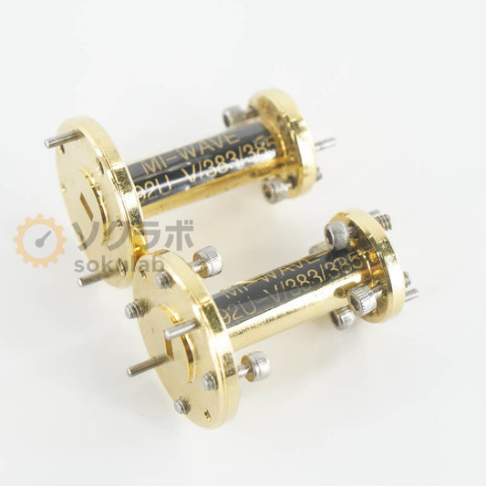 MI-Wave 692U-V/383/385 Tapered Transition WR-15 UG-385 waveguide WR-19 UG-383 RF 2 pcs [h1244831365]