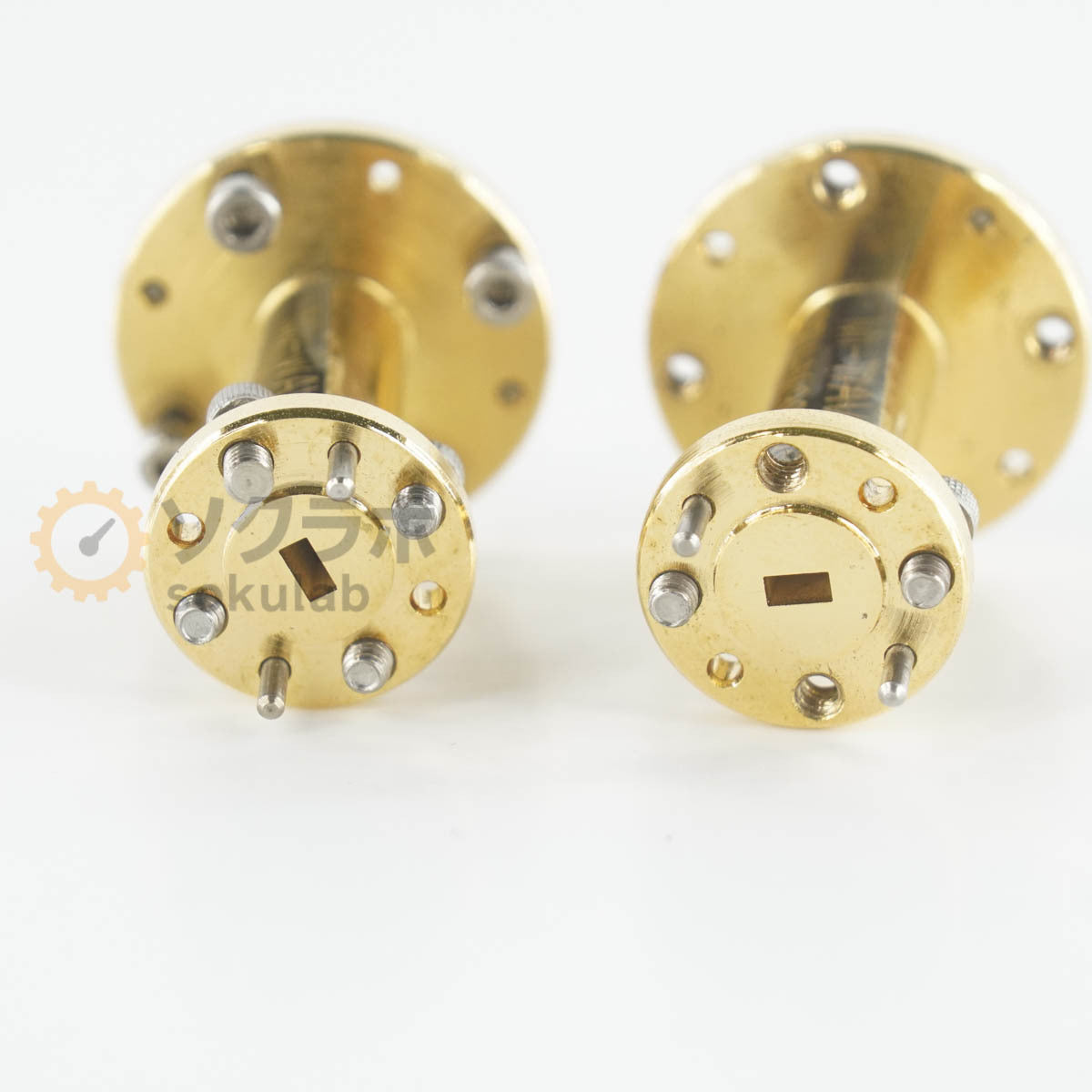 MI-Wave 692U-V/383/385 Tapered Transition WR-15 UG-385 waveguide WR-19 UG-383 RF 2 pcs [h1244831365]