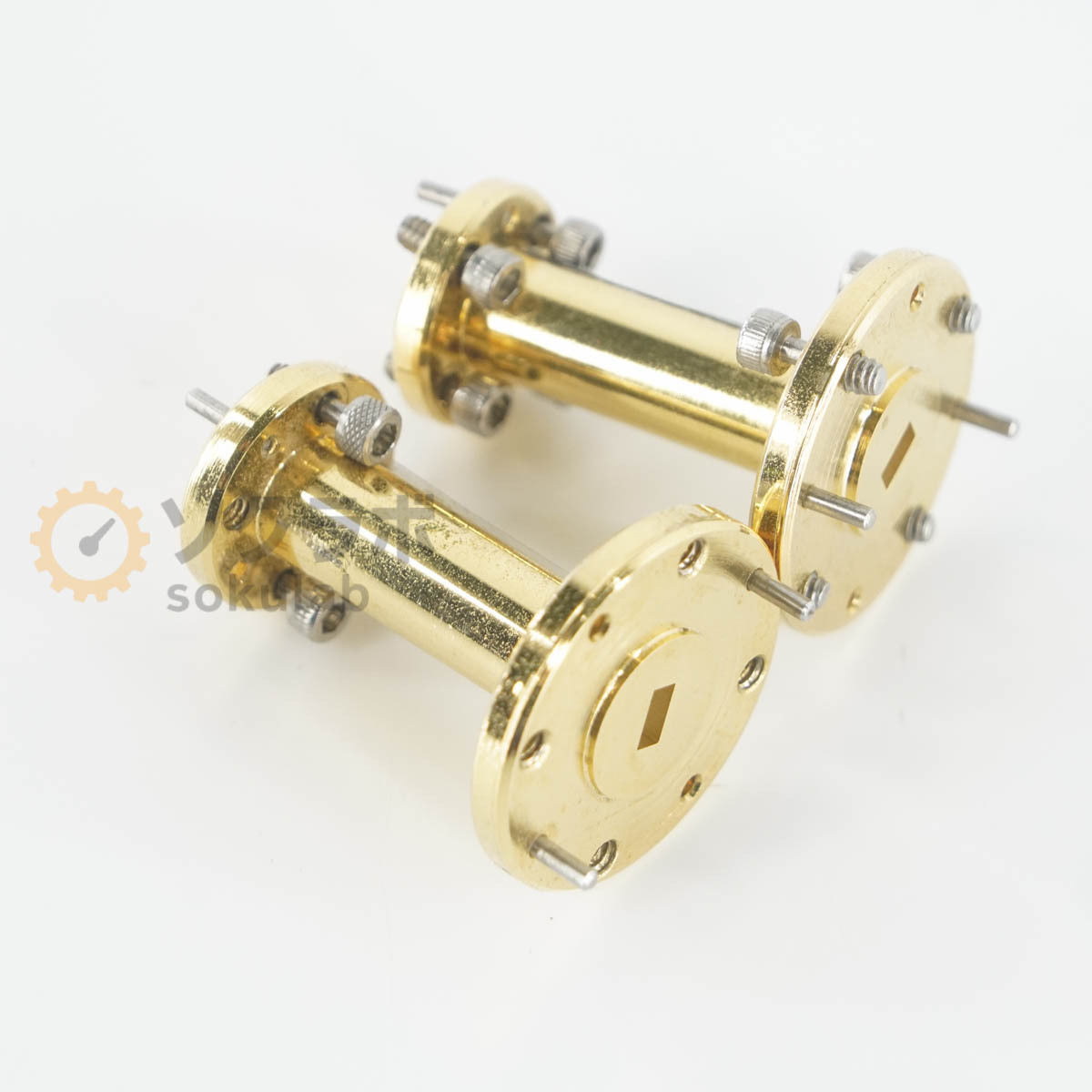 MI-Wave 692U-V/383/385 Tapered Transition WR-15 UG-385 waveguide WR-19 UG-383 RF 2 pcs [h1244831365]