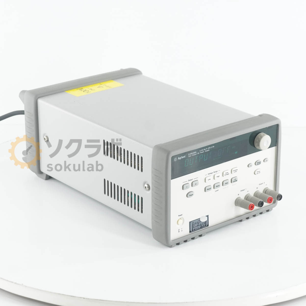 Agilent E3648A Dual Output DC Power Supply 0-8V 5A/0-20V 2.5A OPT 0E9 [q1244838521]