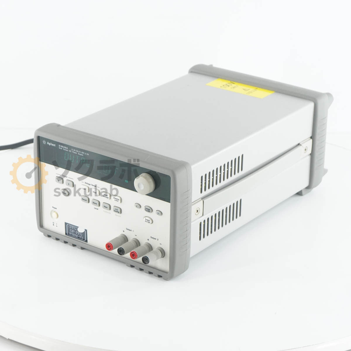 Agilent E3648A Dual Output DC Power Supply 0-8V 5A/0-20V 2.5A OPT 0E9 [q1244838521]