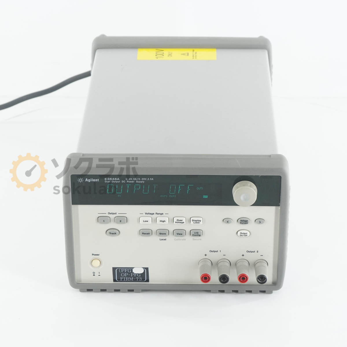 Agilent E3648A Dual Output DC Power Supply 0-8V 5A/0-20V 2.5A OPT 0E9 [q1244838521]