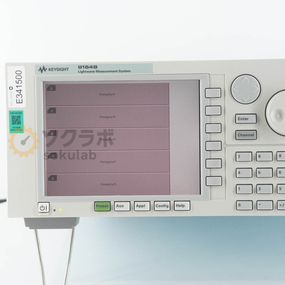 Keysight 8164B Lightwave Measurement System with 81636B [t1244837448]