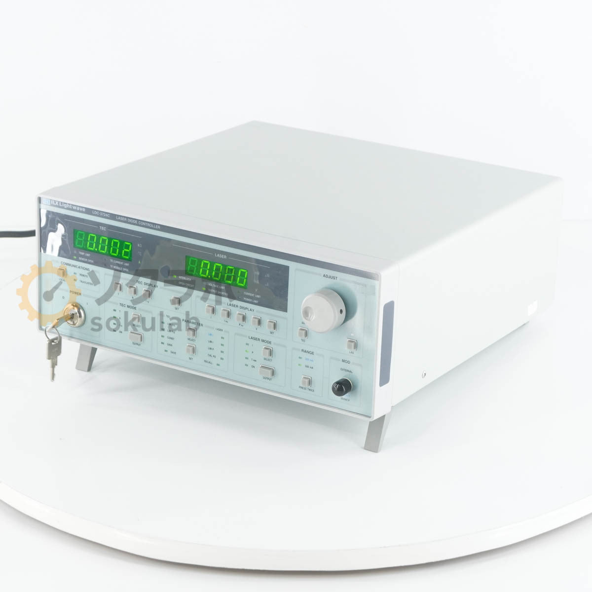 ILX Lightwave LDC-3724C Laser Diode Controller with Key [j1244856205]