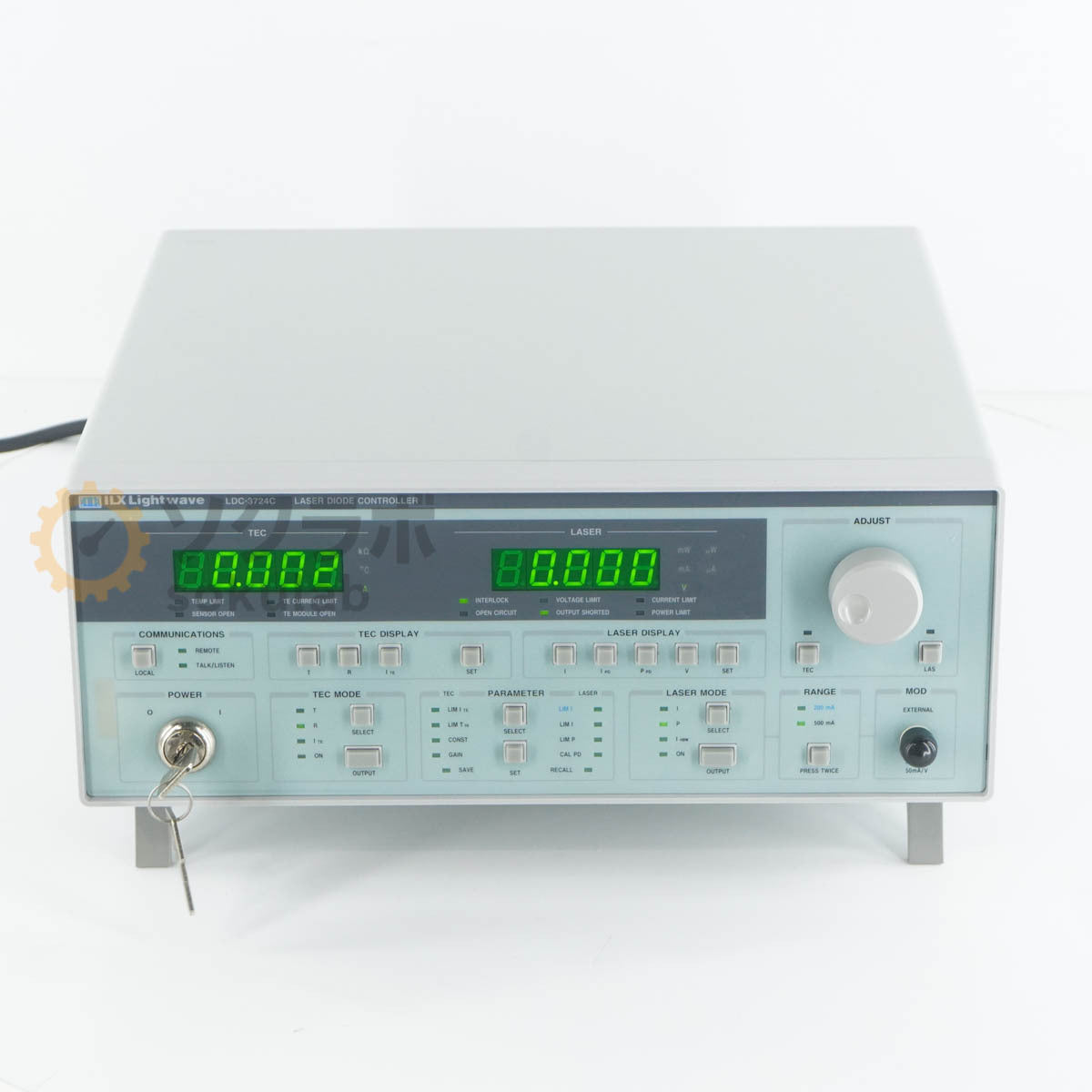 ILX Lightwave LDC-3724C Laser Diode Controller with Key [j1244856205]