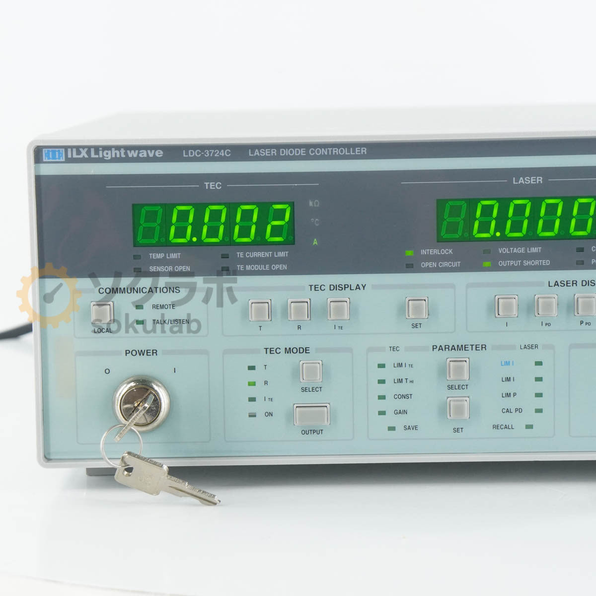 ILX Lightwave LDC-3724C Laser Diode Controller with Key [j1244856205]