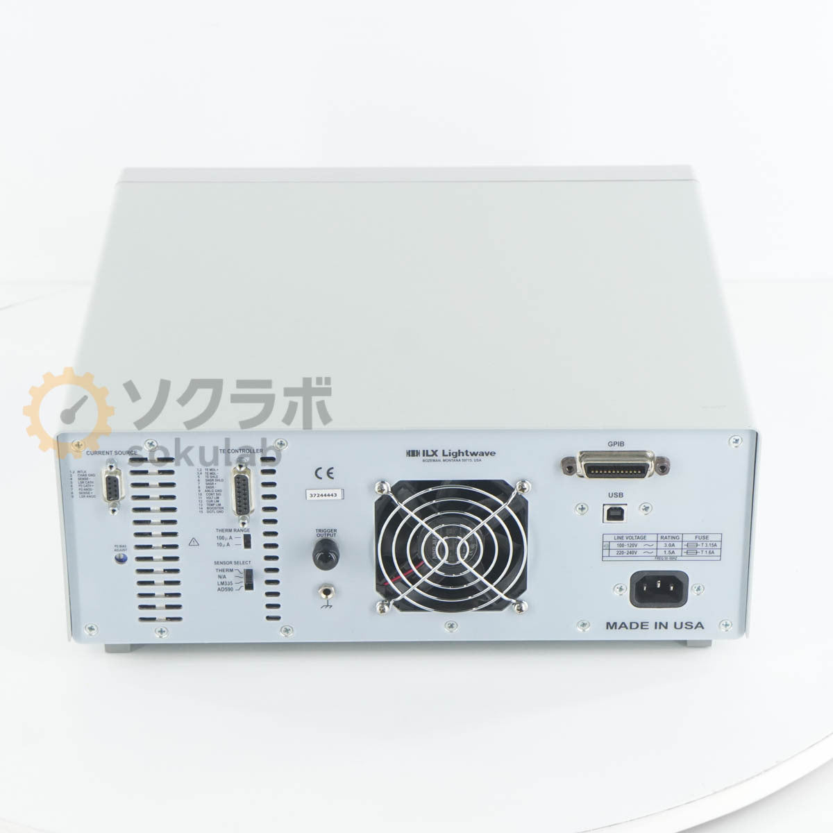 ILX Lightwave LDC-3724C Laser Diode Controller with Key [j1244856205]