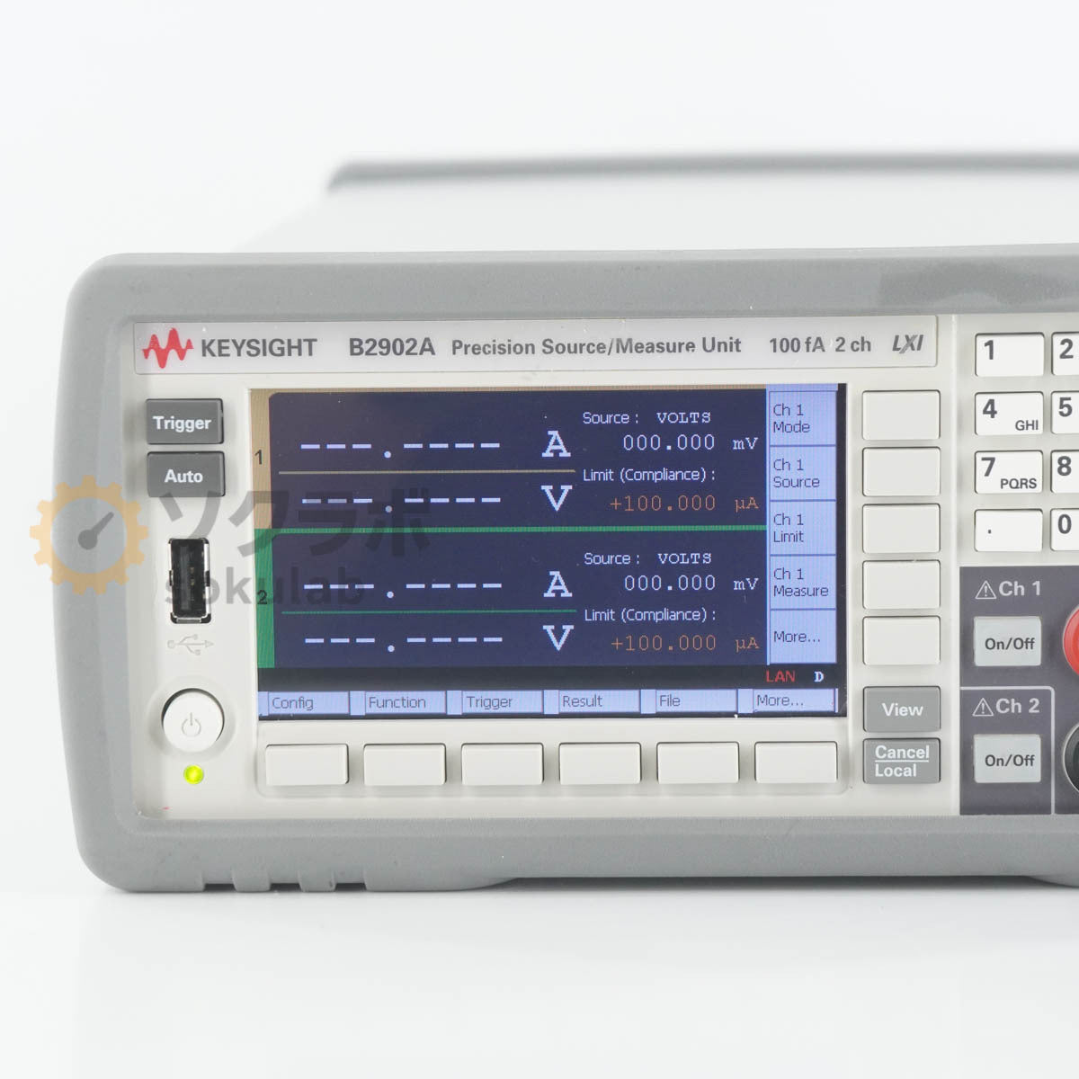Keysight B2902A Precision Source/Measure Unit 100fA 2ch LXI [j1244854558]