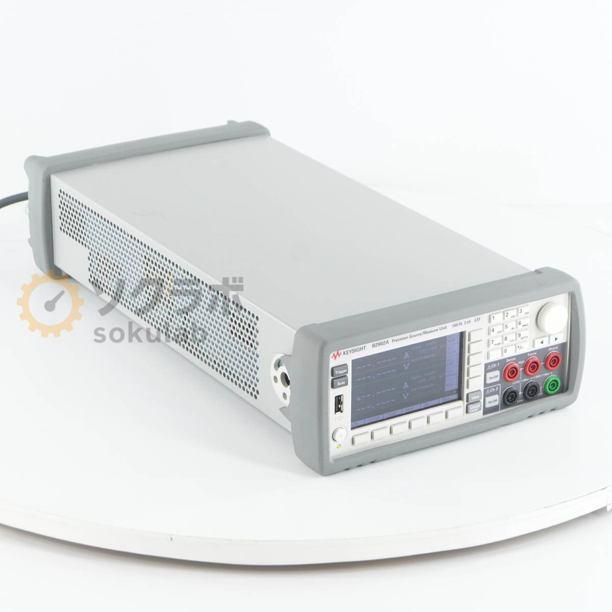 Keysight B2902A Precision Source/Measure Unit 100fA 2ch LXI ATO-60502 [h1244844288]