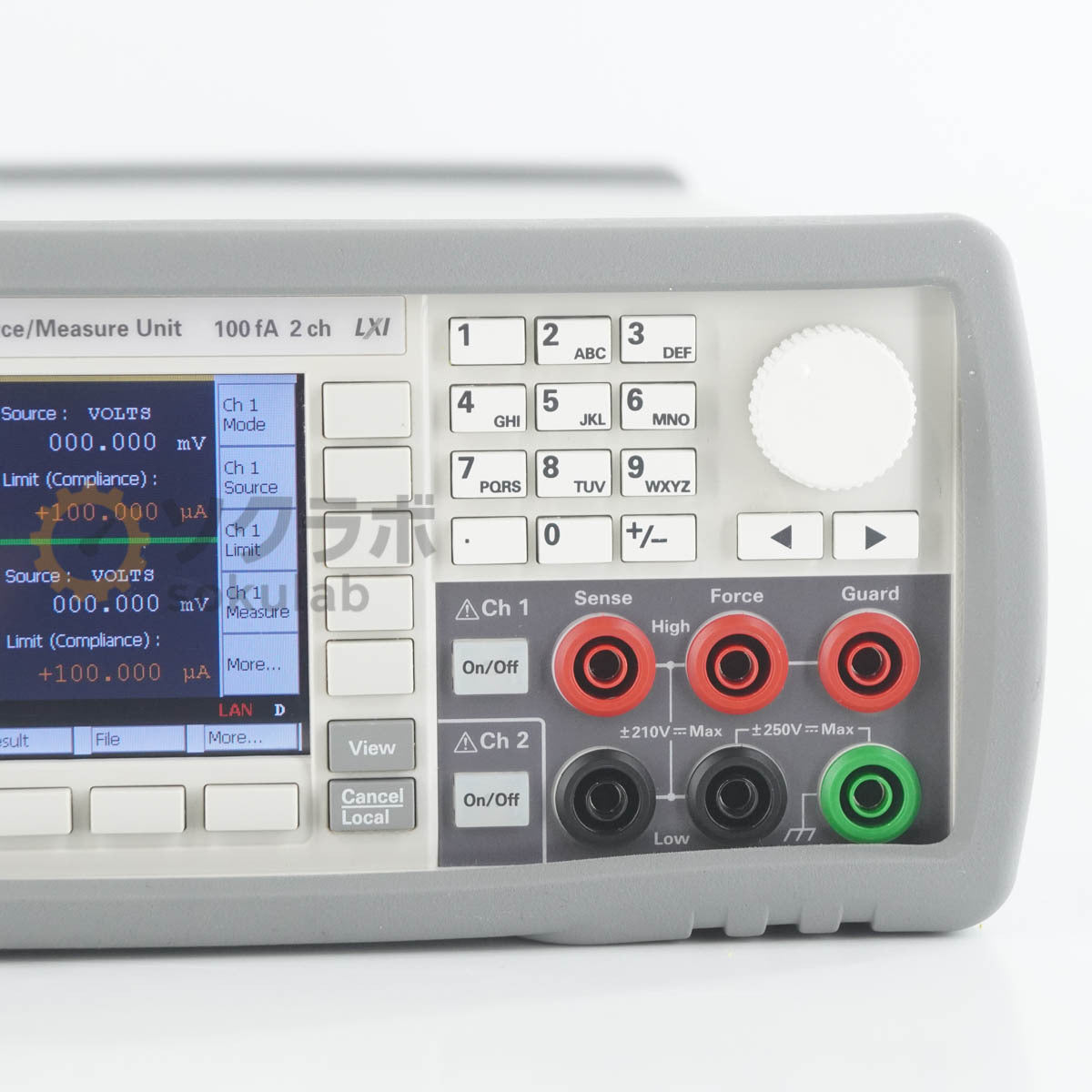 Keysight B2902A Precision Source/Measure Unit 100fA 2ch LXI ATO-60502 [h1244844288]