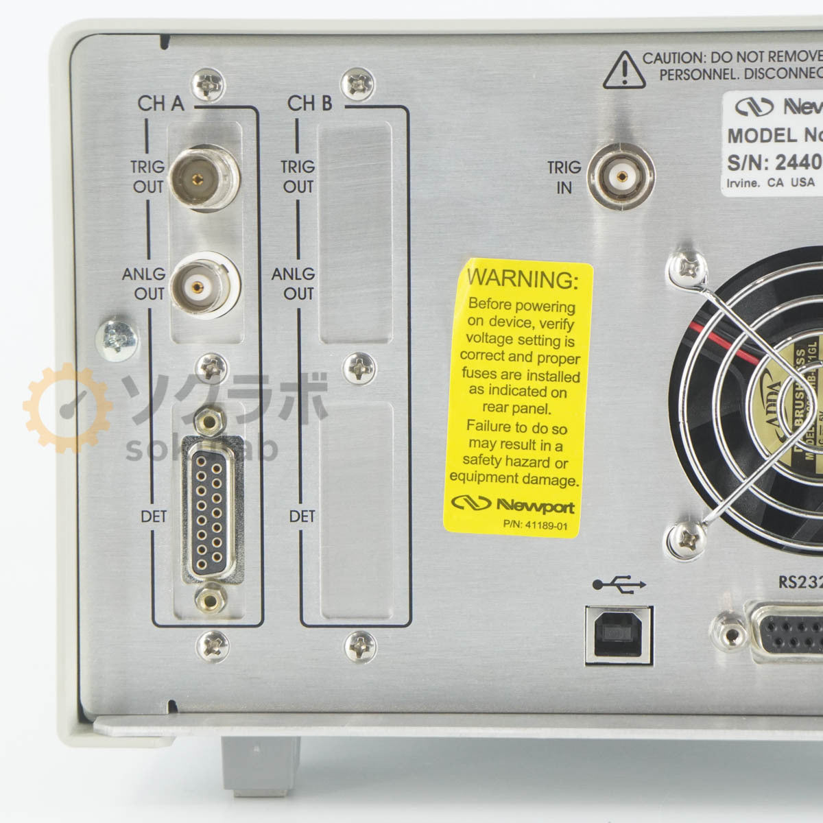 Newport 1936-R 918D-IS-IG Power Meter Fiber Optic Detector [p1244852230]