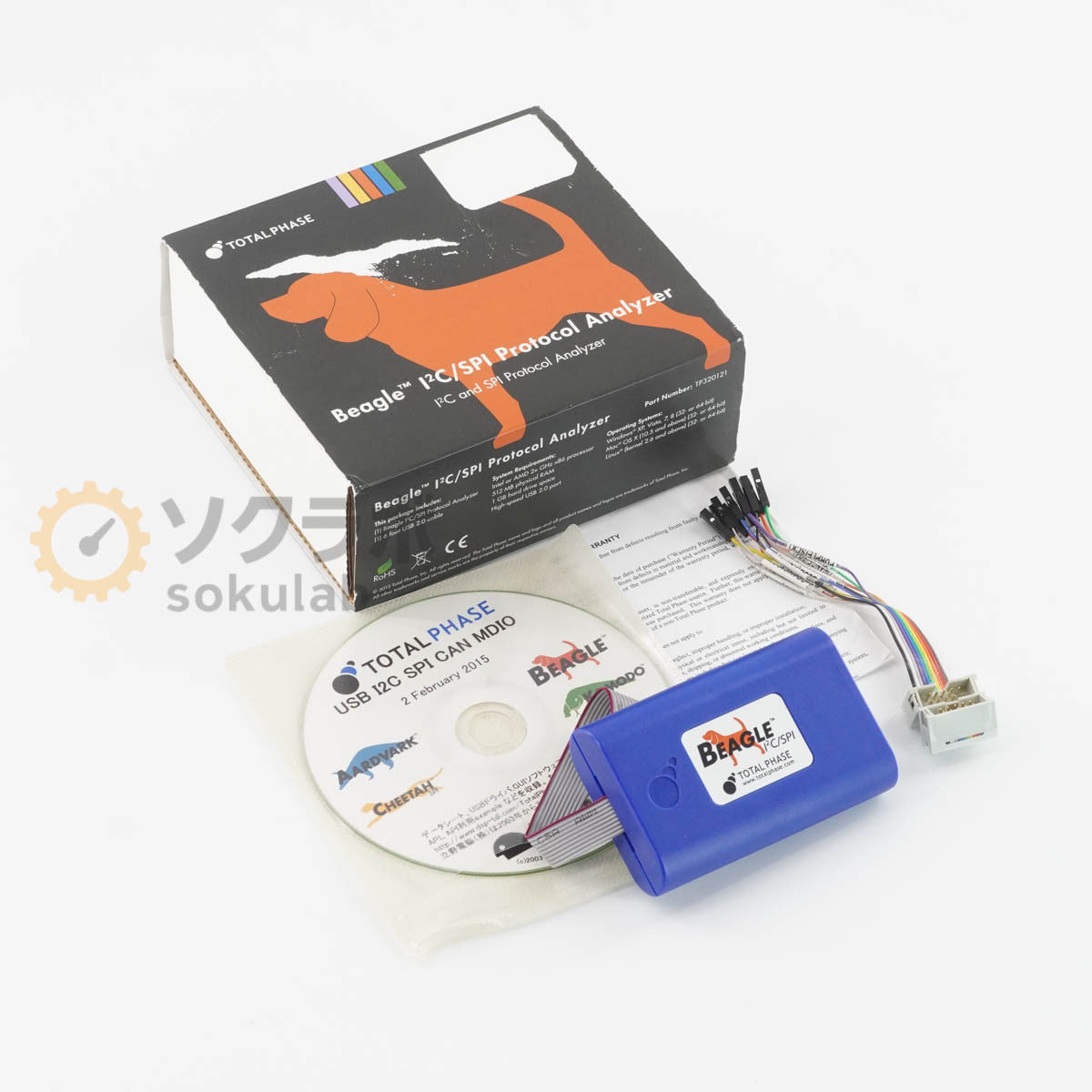 TOTAL PHASE TP320121 Beagle I2C/SPI Protocol Analyzer [m1244852648]