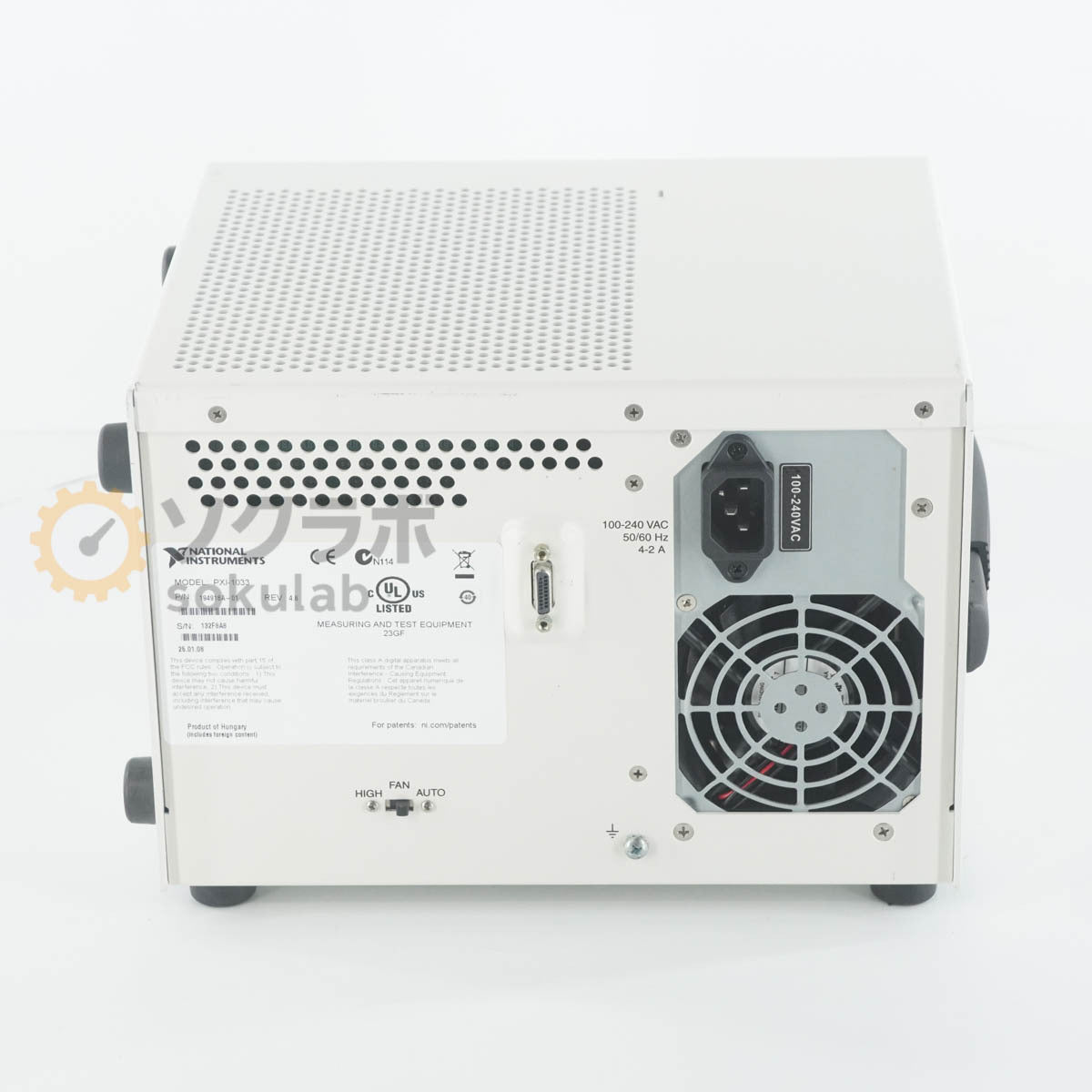 NATIONAL INSTRUMENTS NI PXI-1033 PXI System with PXI-7833R PXI-6251 [1244843209]