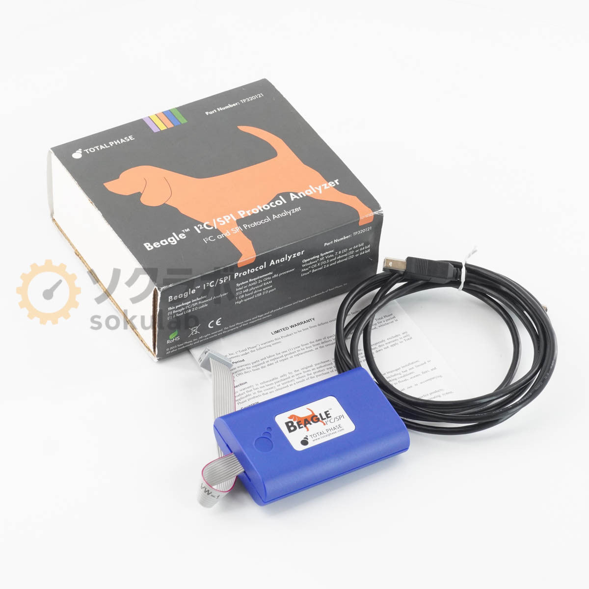 TOTAL PHASE TP320121 Beagle I2C/SPI Protocol Analyzer [j1244849684]