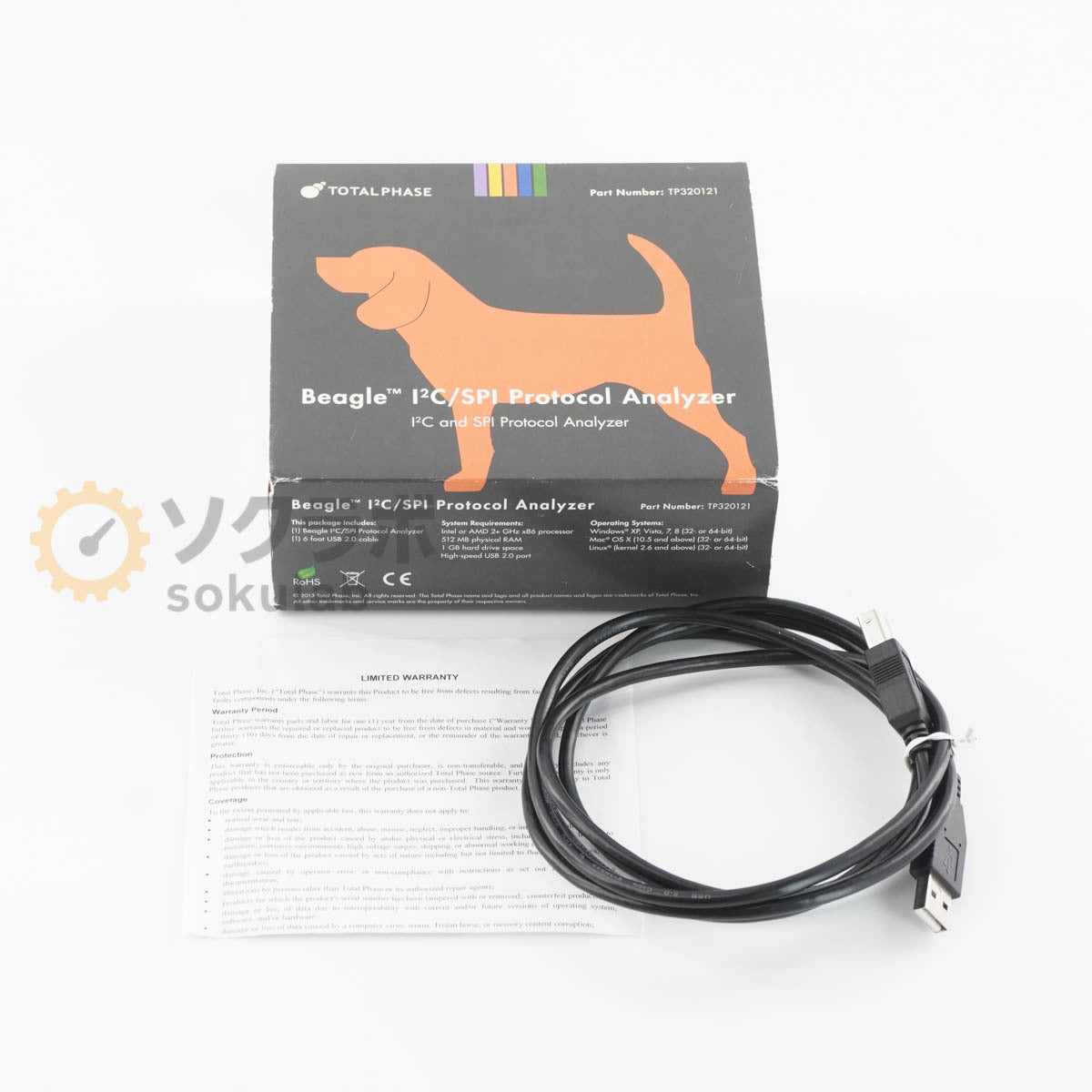 TOTAL PHASE TP320121 Beagle I2C/SPI Protocol Analyzer [j1244849684]