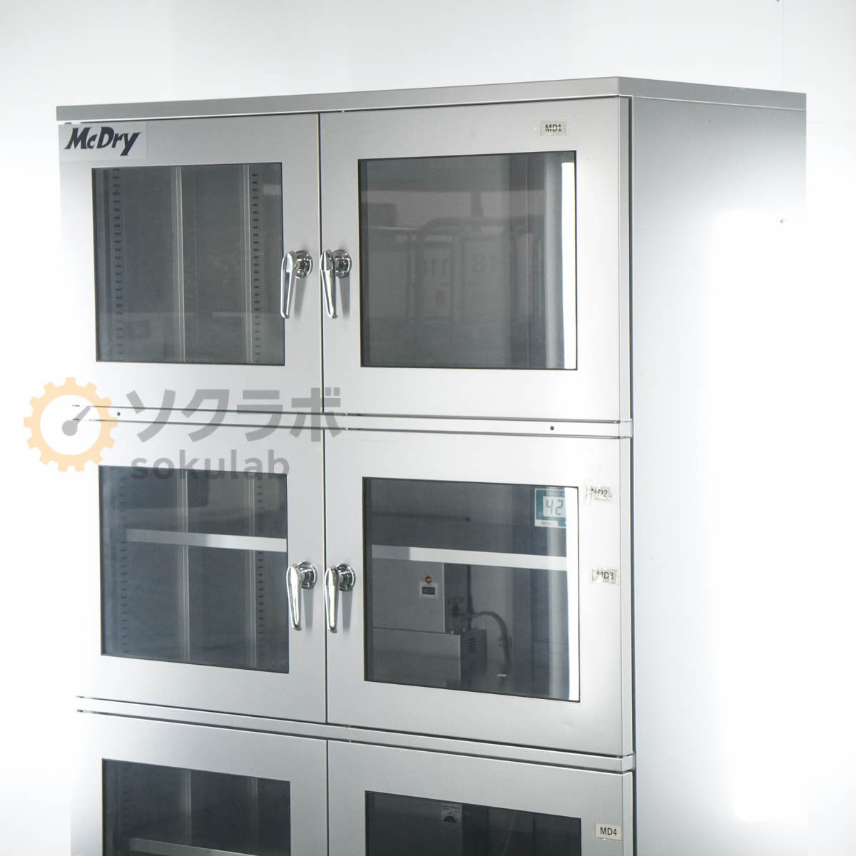HM-1001 McDRY Ultra Low Humidity Dry Box 6-Door Type ERC-301B [s1244857910]