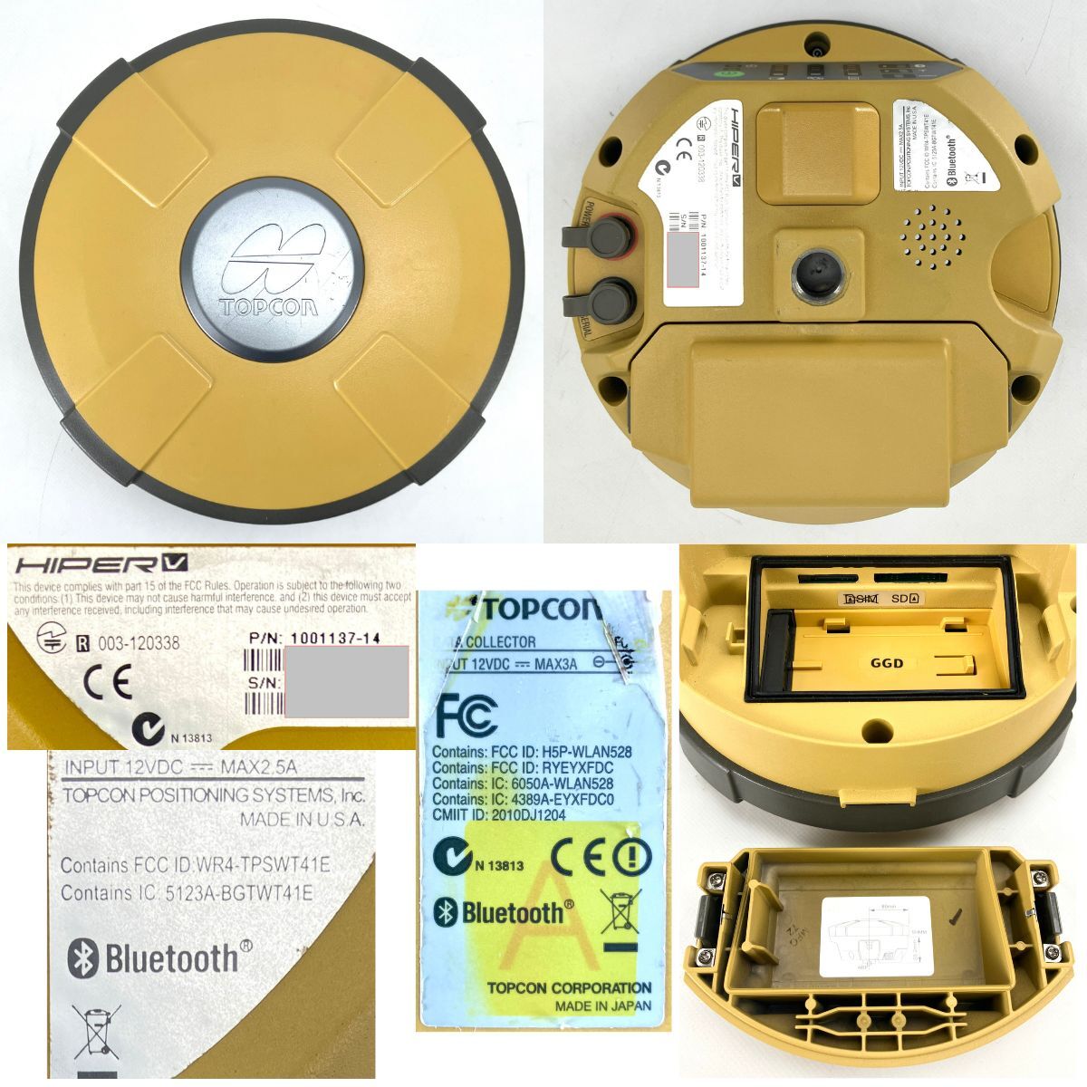 Topcon HiPer V GGD GNSS Receiver FC-250 Data Collector [k1244926736]