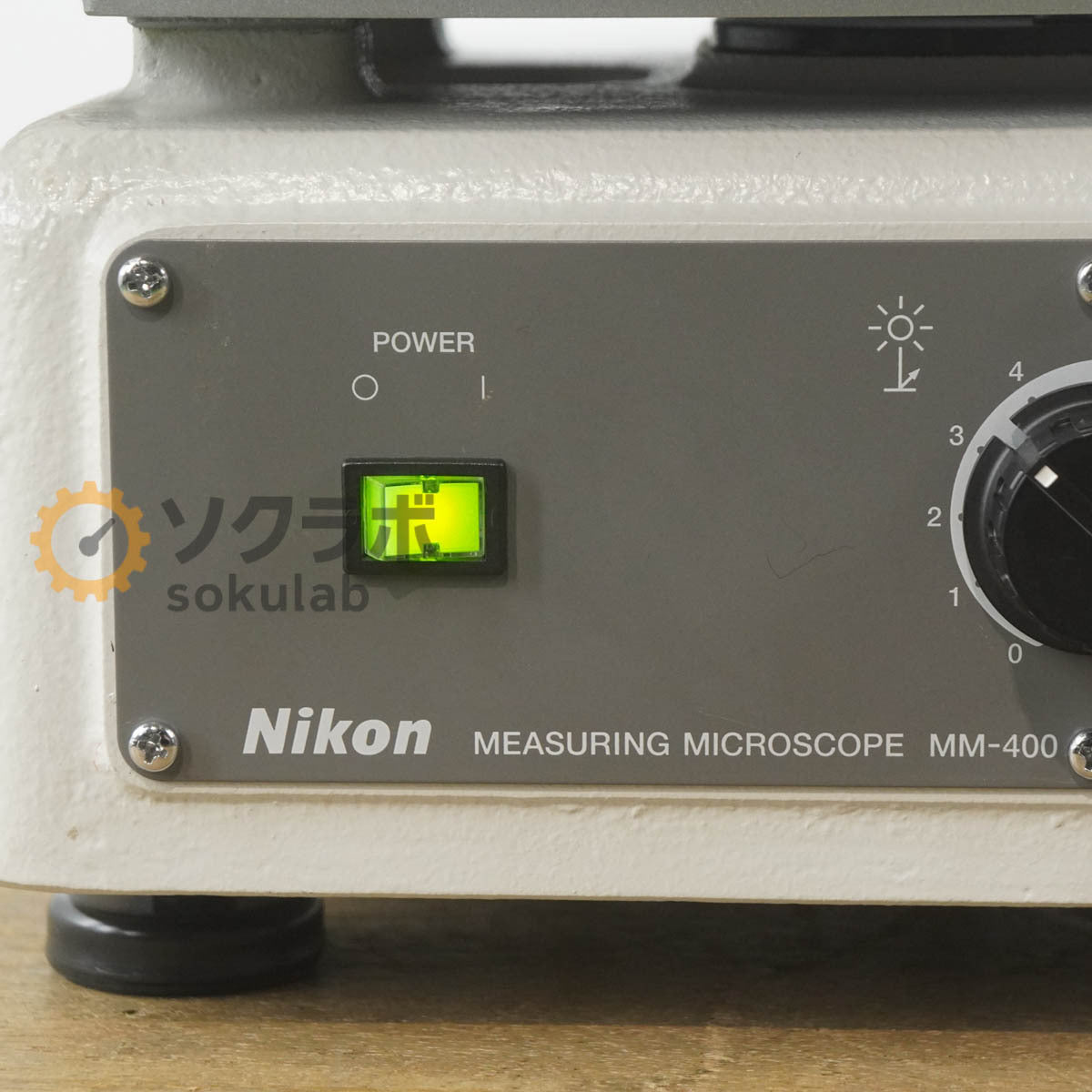 Nikon MM-400/L Measuring Microscope with CFWN10×/20 3×-A 5×-A 10×-A [s1244978289]