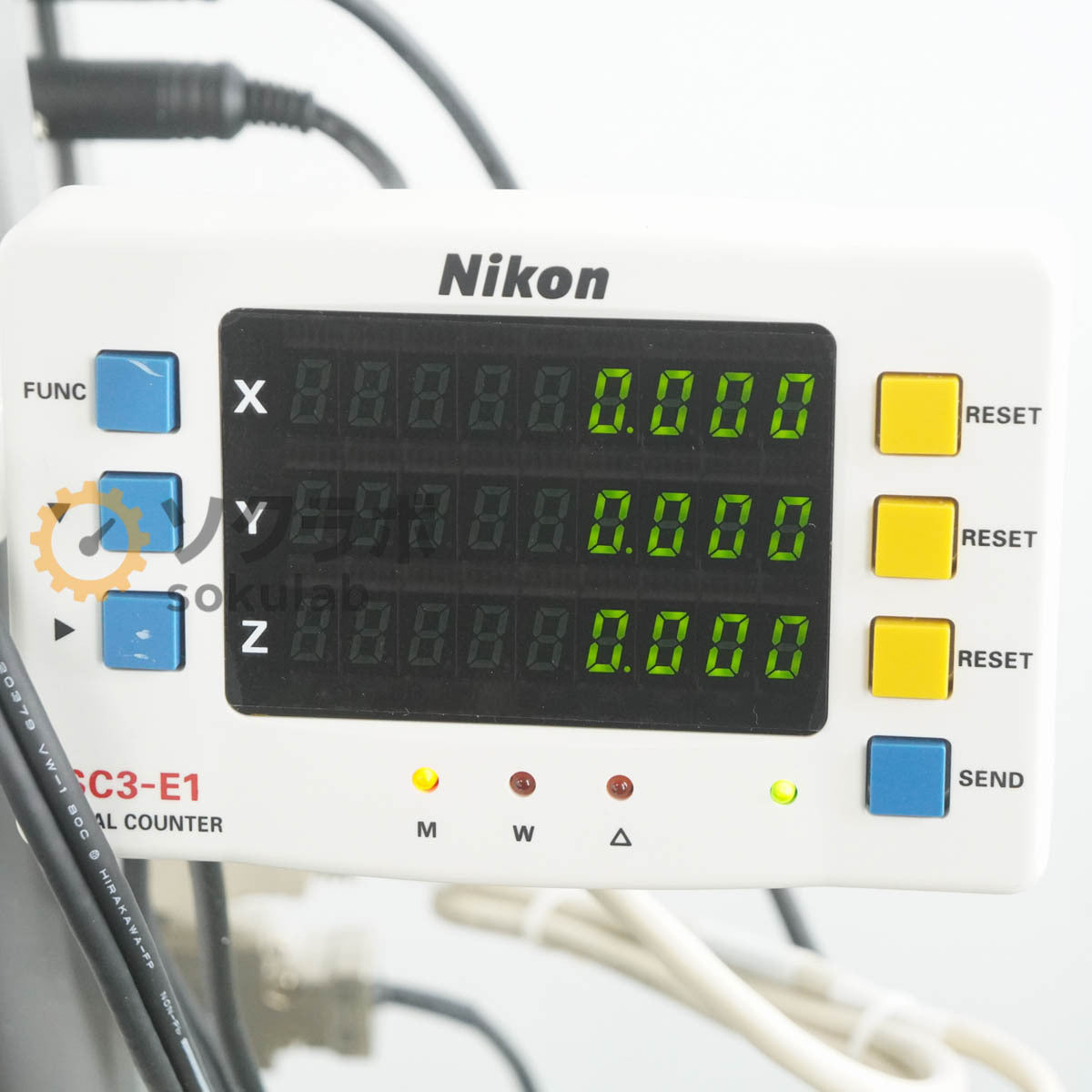 Nikon MM-400/L Measuring Microscope with CFWN10×/20 3×-A 5×-A 10×-A [s1244978289]
