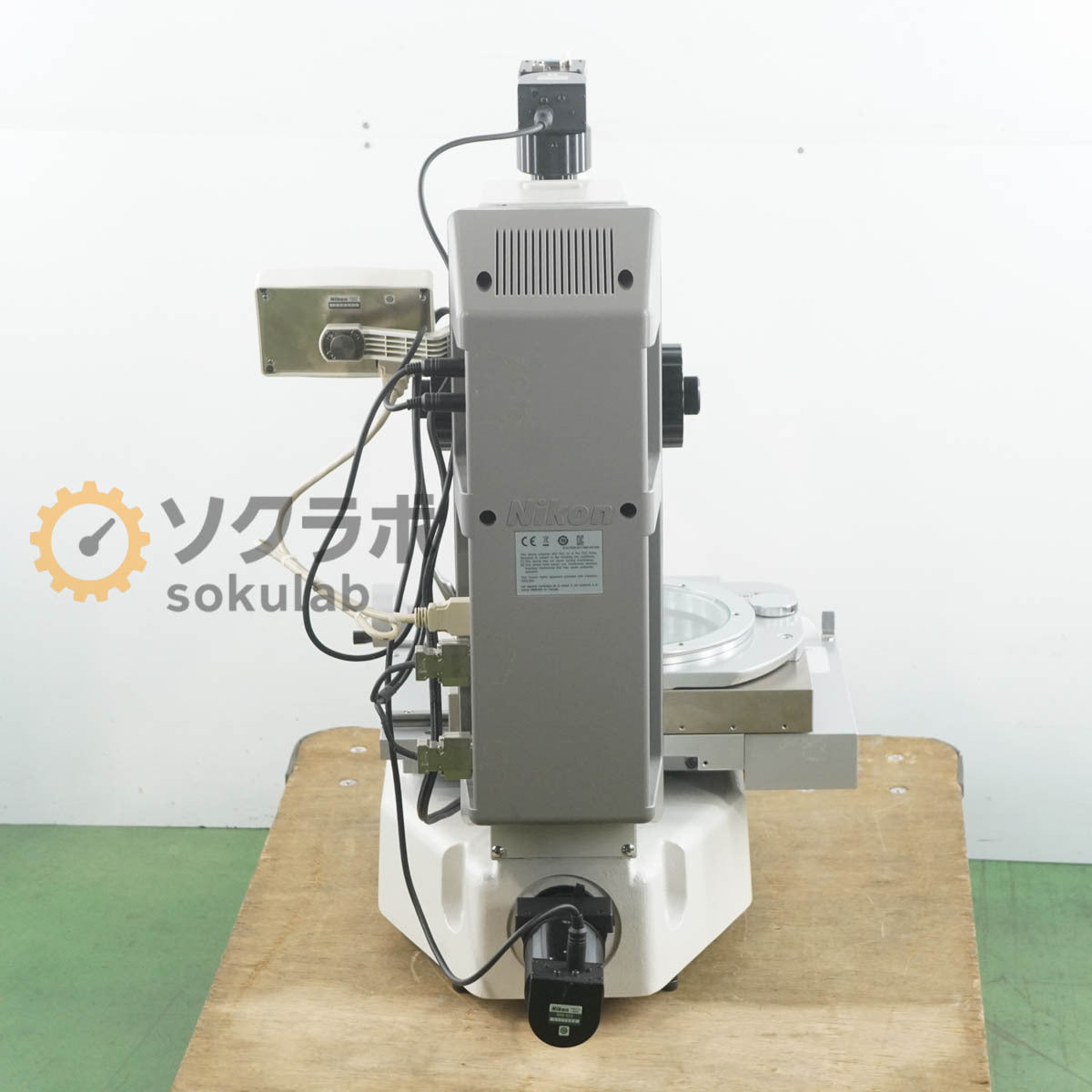 Nikon MM-400/L Measuring Microscope with CFWN10×/20 3×-A 5×-A 10×-A [s1244978289]