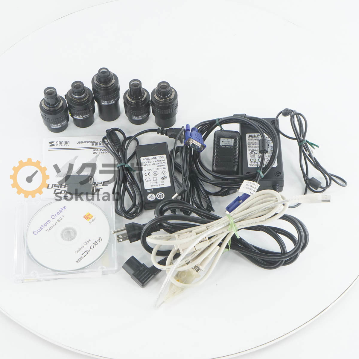 Nikon MM-400/L Measuring Microscope with CFWN10×/20 3×-A 5×-A 10×-A [s1244978289]