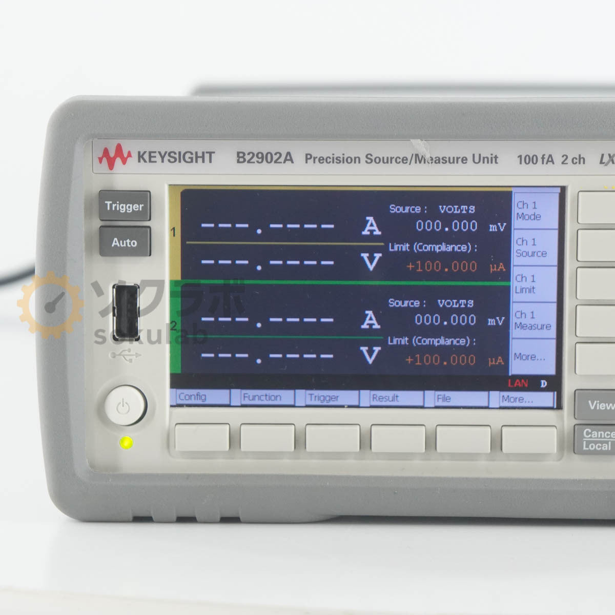 Keysight B2902A Precision Source/Measure Unit 100fA 2ch LXI ATO-67867 [k1244976605]