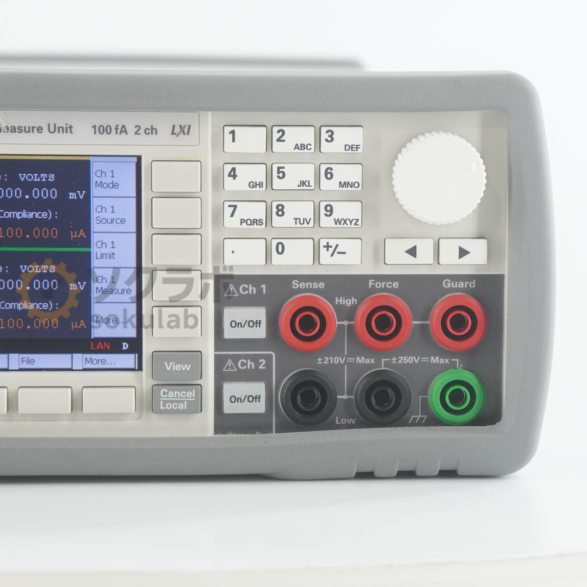Keysight B2902A Precision Source/Measure Unit 100fA 2ch LXI ATO-67867 [k1244976605]