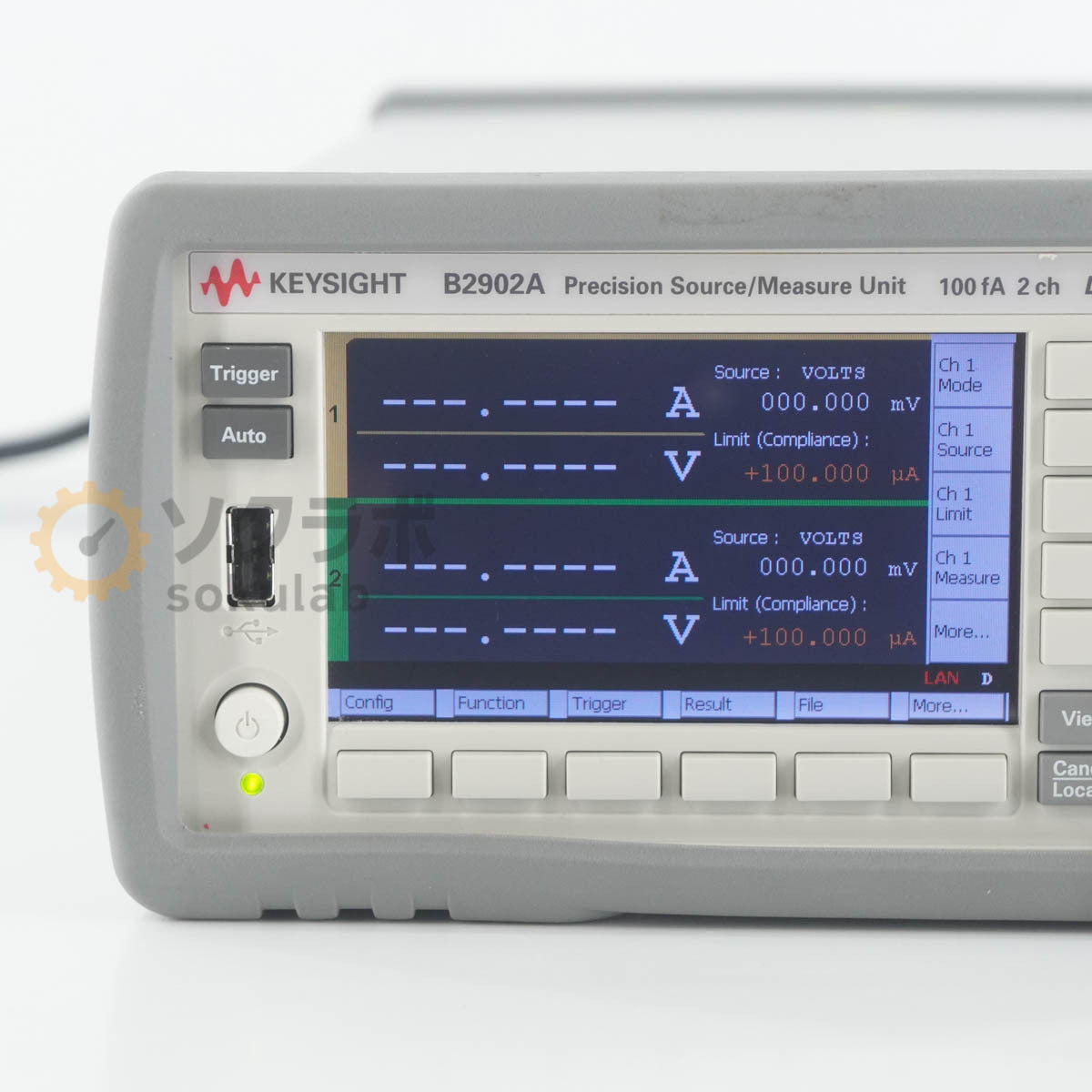 Keysight B2902A Precision Source/Measure Unit 100fA 2ch LXI [m1244977235]