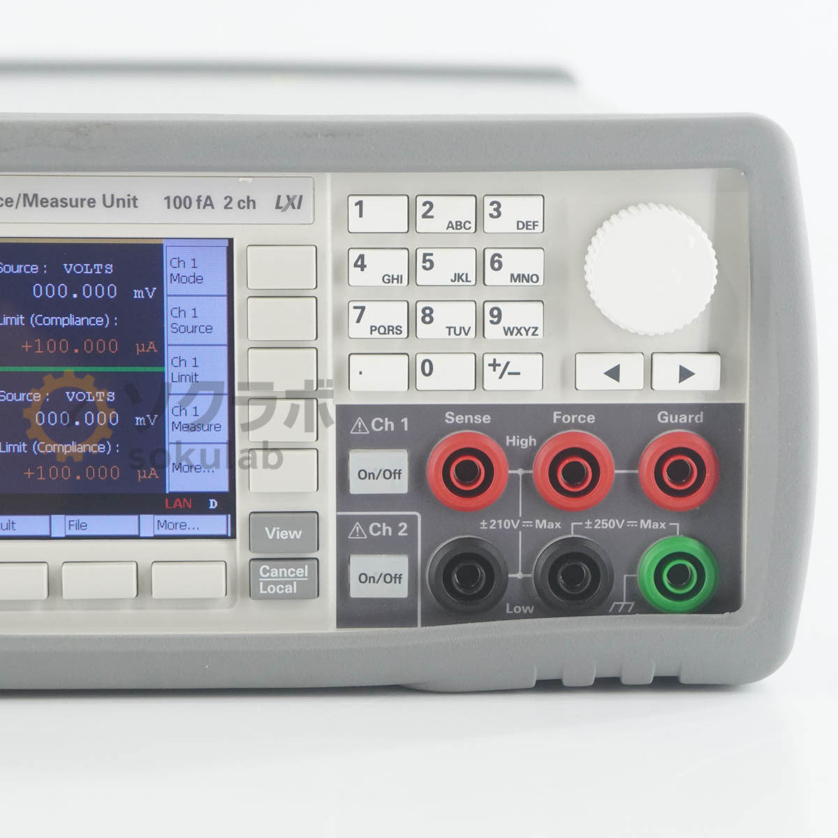 Keysight B2902A Precision Source/Measure Unit 100fA 2ch LXI [m1244977235]