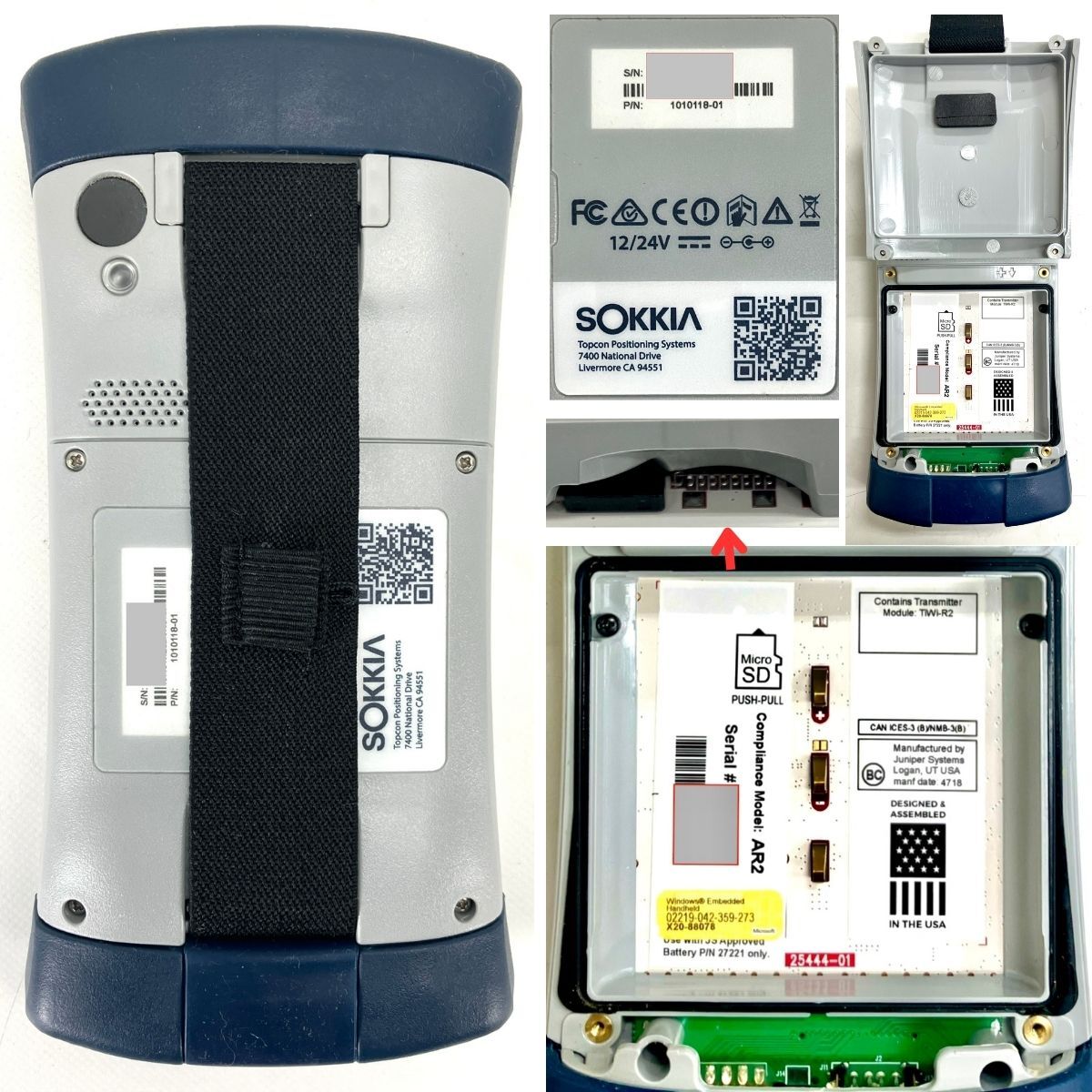 Sokkia SHC500 Data Collector with SDR8 Survey RC-PR5A Remote [t1245002075]