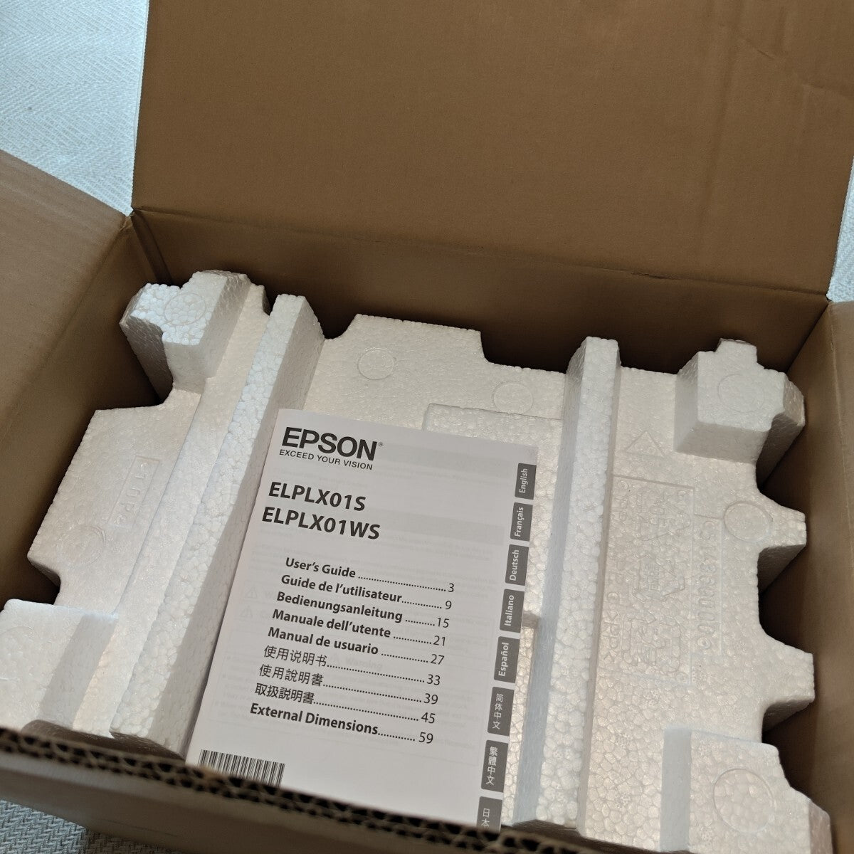 Epson ELPLX01 Projector Ultra Short Throw Lens [l1245108030]