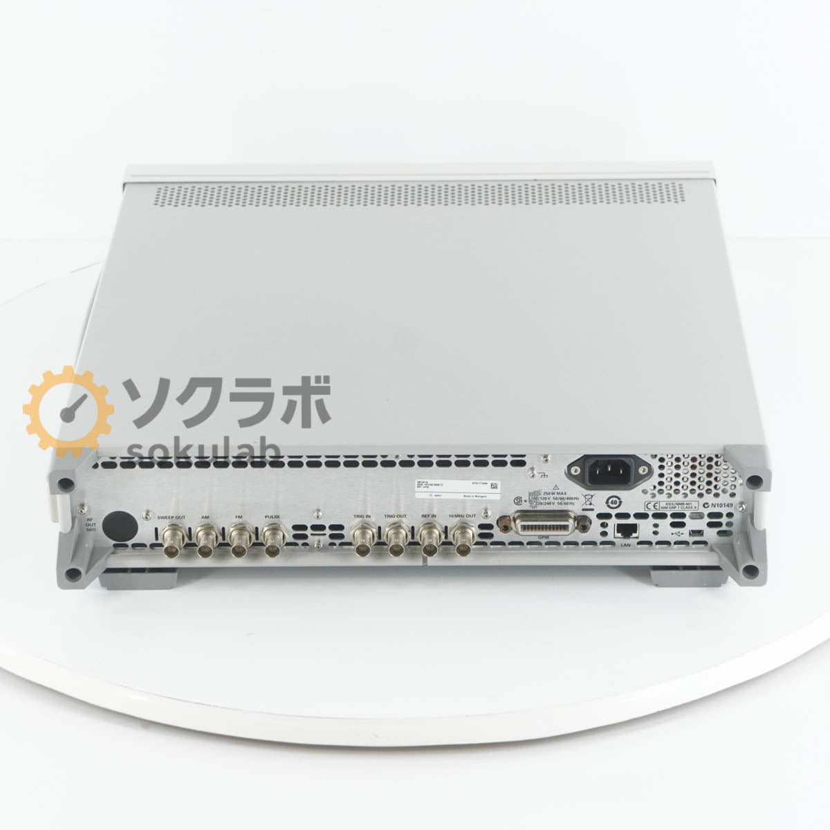 Agilent N5181A MXG Analog Signal Generator with OPT 501 UK6 006 1ER K- 099 1EA 1EQ 503 506 [j1245210528]