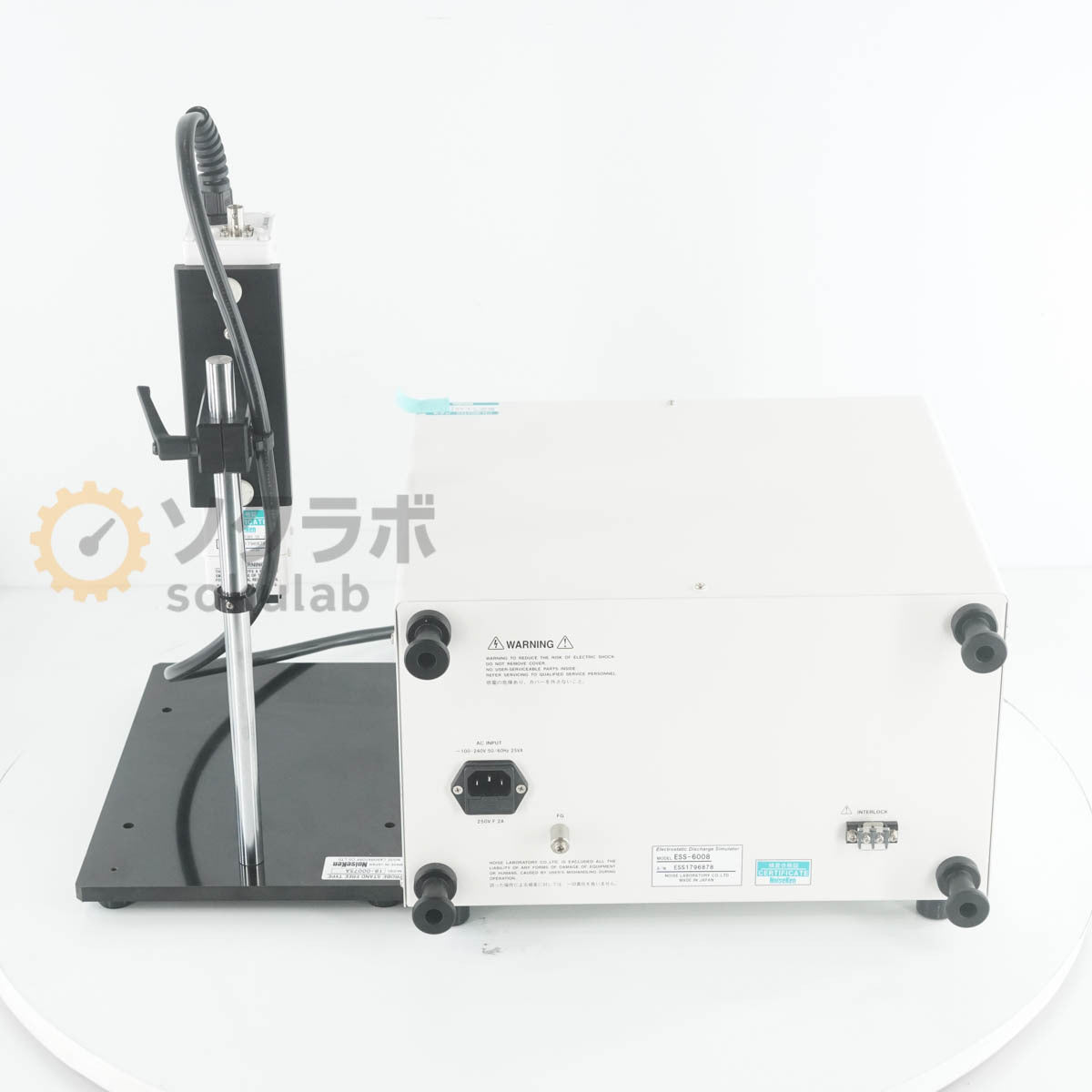 NoiseKen ESS-6008 Electrostatic Discharge Simulator HBM-M 01-00054A MM-MF 01-00055A Probe [l1245218842]