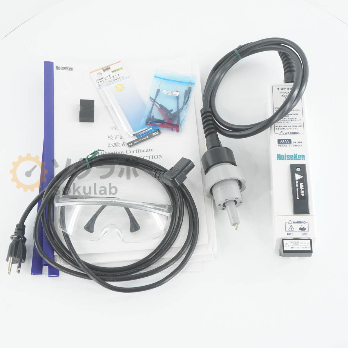 NoiseKen ESS-6008 Electrostatic Discharge Simulator HBM-M 01-00054A MM-MF 01-00055A Probe [l1245218842]