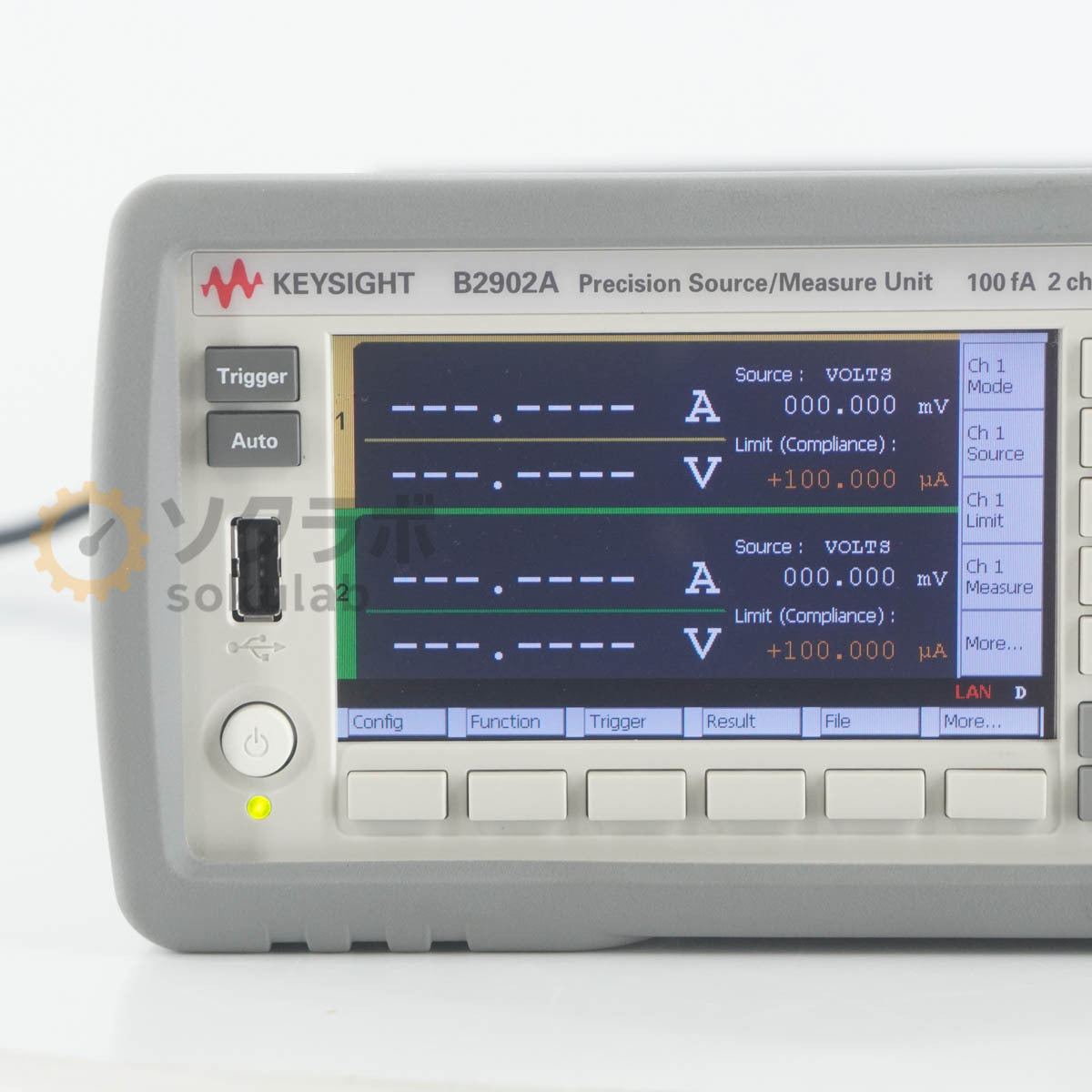 Keysight B2902A Precision Source/Measure Unit 100fA 2ch LXI [d1245217012]