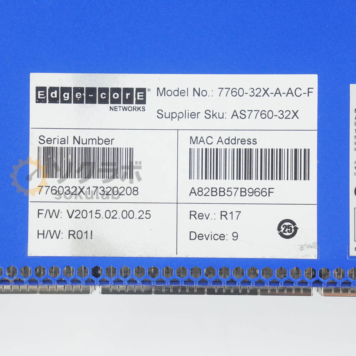 Edgecore Networks 7760-32X-A-AC-F Network Switch [r1245216137]