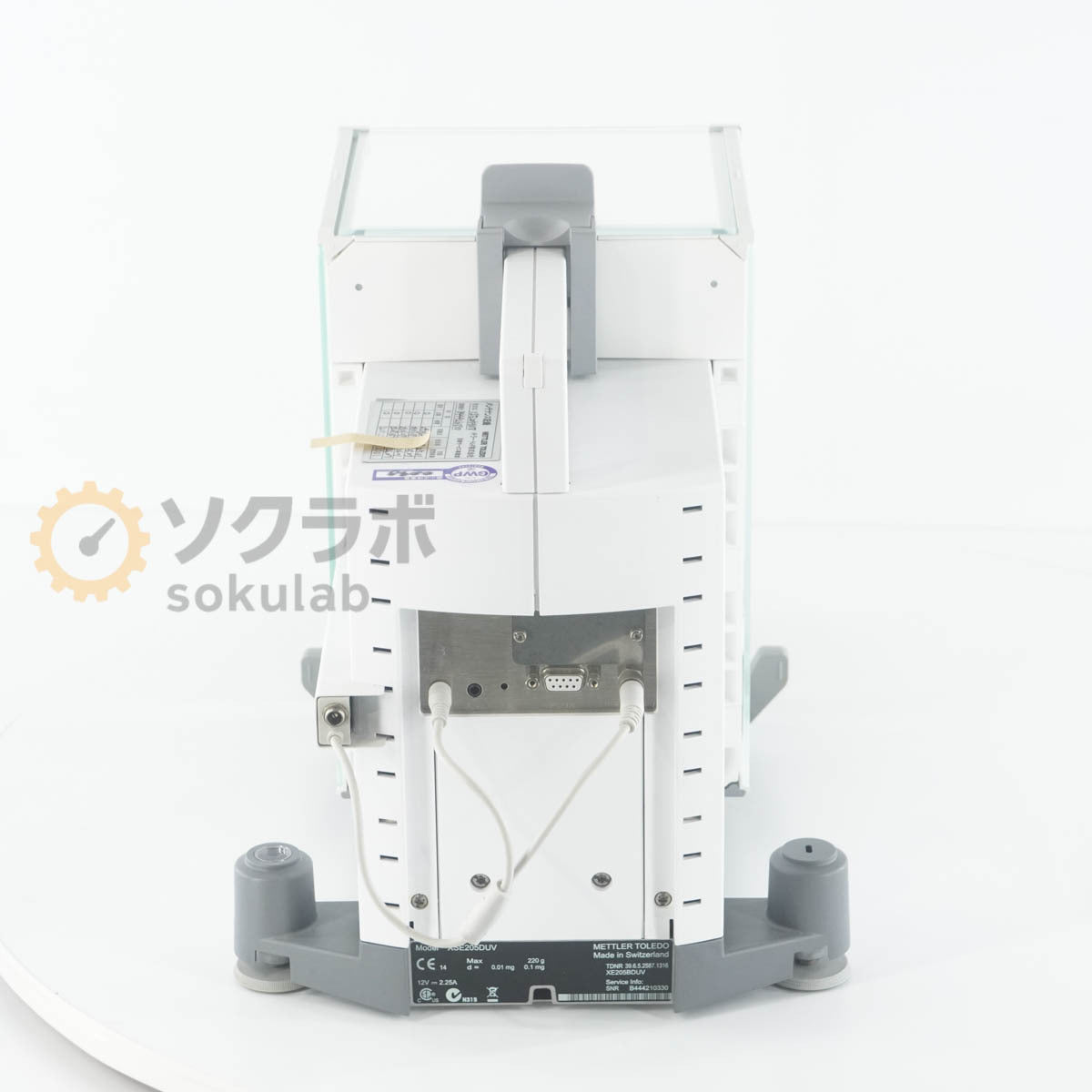 METTLER TOLEDO XSE205DUV Analytical Balance 81g/220g RS-P25 [u1245213896]
