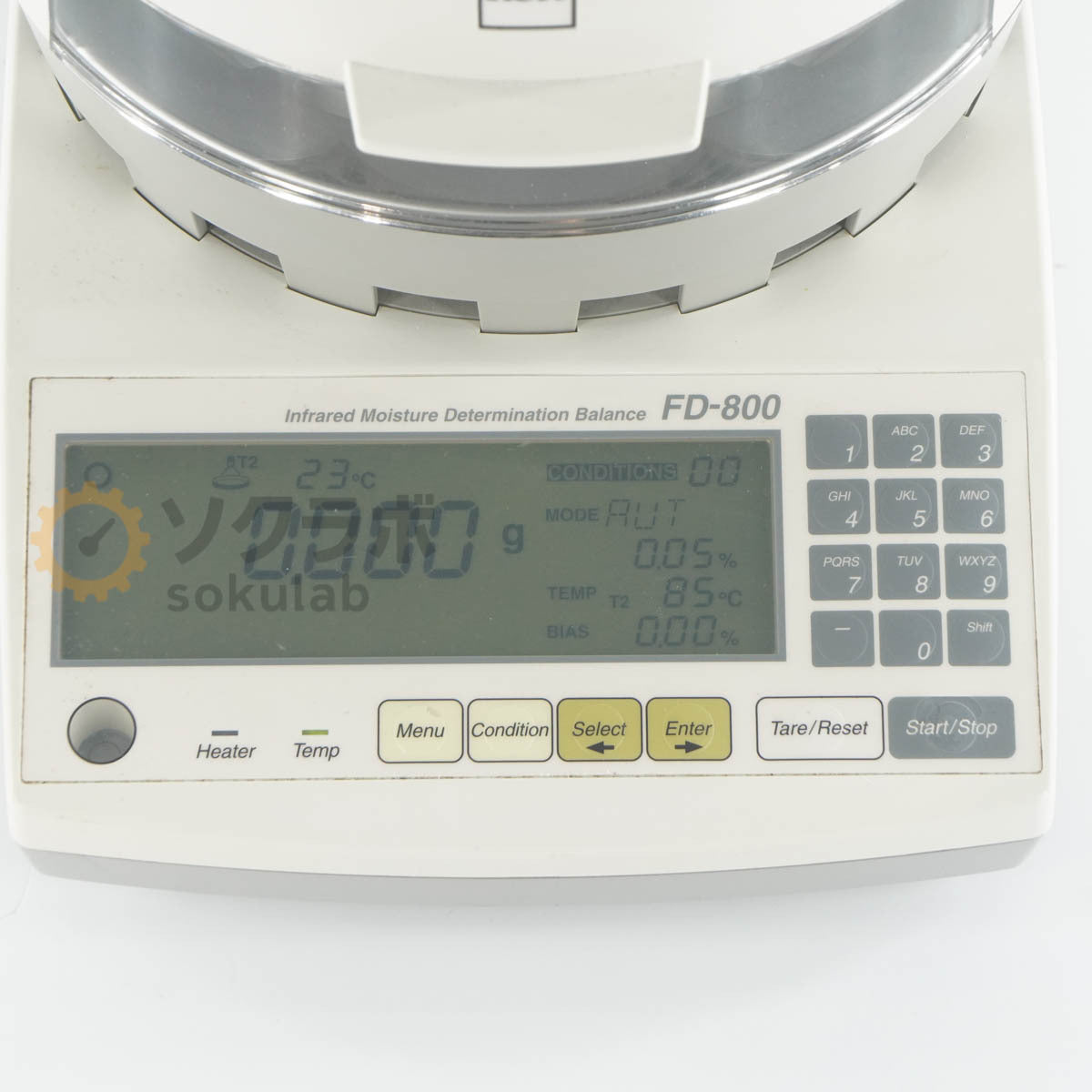 Kett FD-800 Infrared Moisture Determination Balance with VZ-330 [g1245200244]