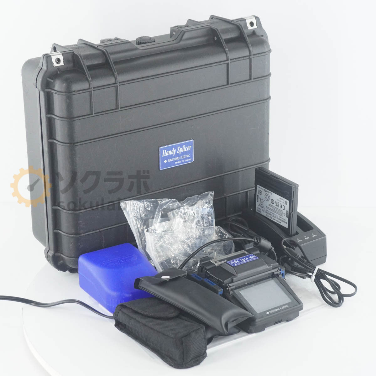 SUMITOMO ELECTRIC TYPE-201+M4 Fiber Fusion Splicer with JR-26-D JR-25 JR-6+ [l1245223764]