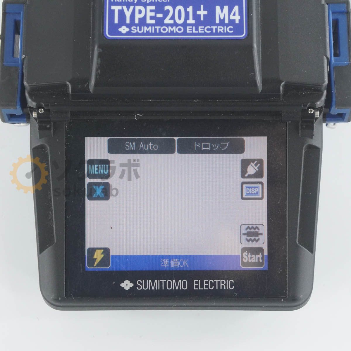 SUMITOMO ELECTRIC TYPE-201+M4 Fiber Fusion Splicer with JR-26-D JR-25 JR-6+ [l1245223764]