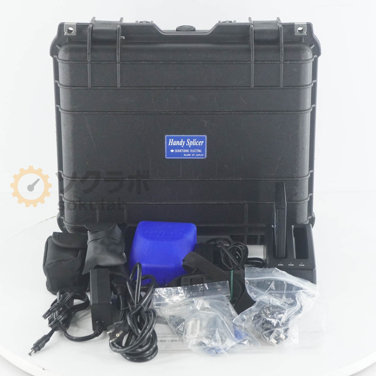 SUMITOMO ELECTRIC TYPE-201+M4 Fiber Fusion Splicer with JR-26-D JR-25 JR-6+ [l1245223764]
