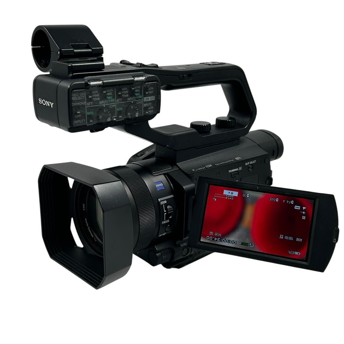 SONY HXR-NX80 Professional 4K Video Camera with NP-FV70 Battery [f1245288170]