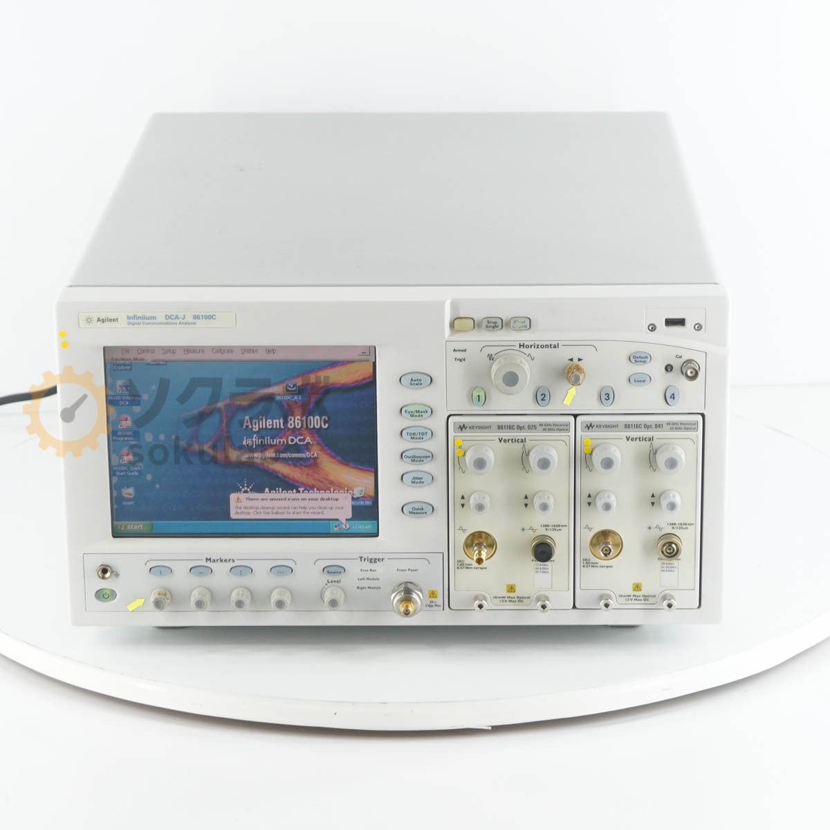 Agilent DCA-J 86100C Digital Communications Analyzer Oscilloscope 86116C *2 OPT 025 041 [c1245528720]