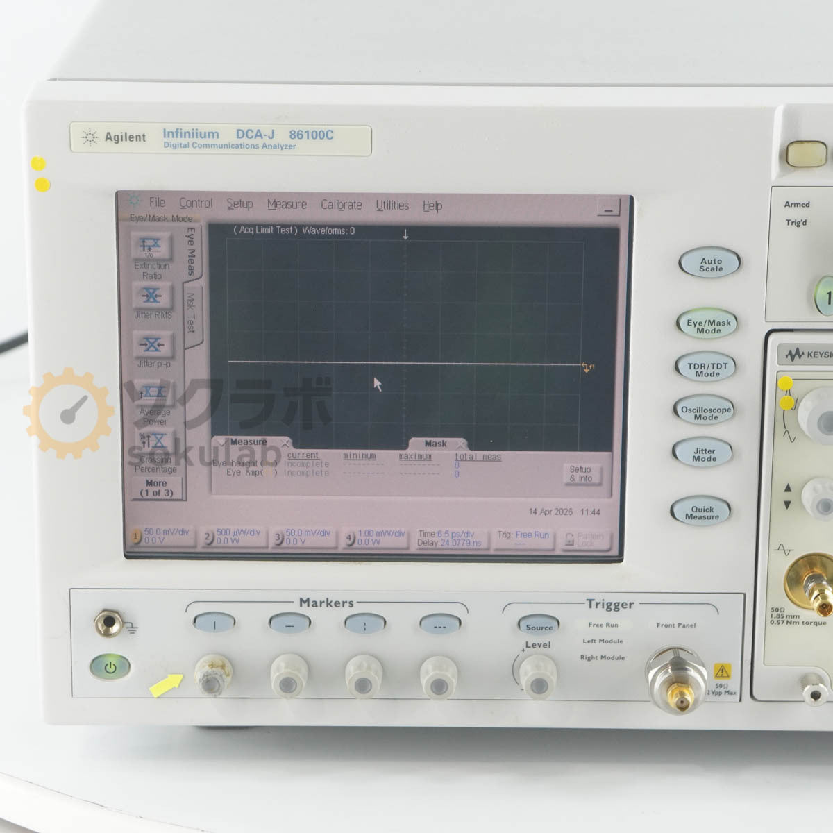 Agilent DCA-J 86100C Digital Communications Analyzer Oscilloscope 86116C *2 OPT 025 041 [c1245528720]