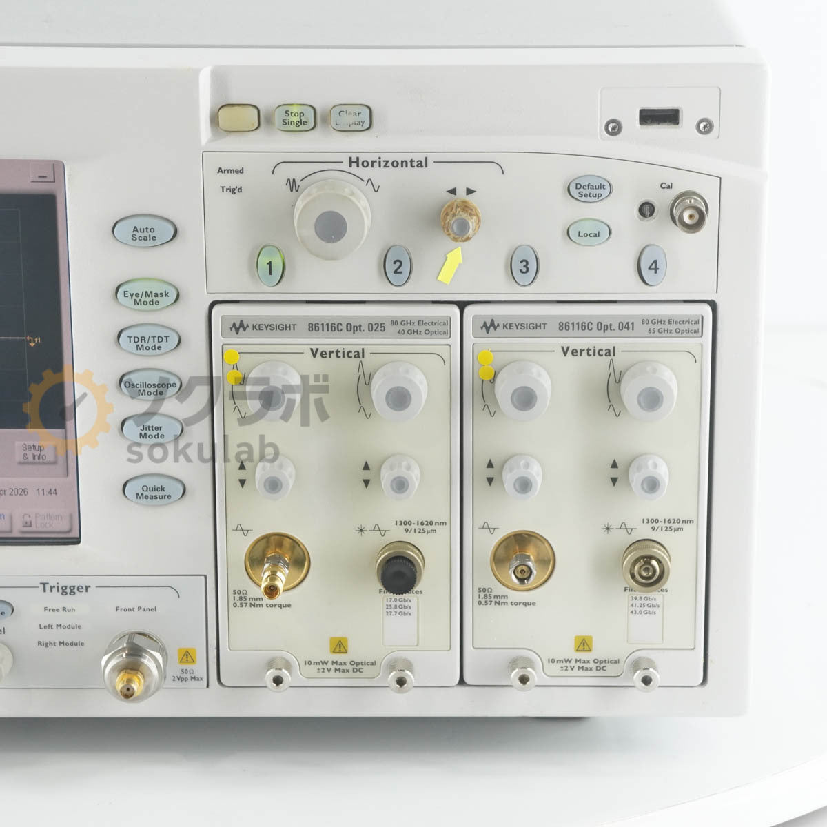 Agilent DCA-J 86100C Digital Communications Analyzer Oscilloscope 86116C *2 OPT 025 041 [c1245528720]